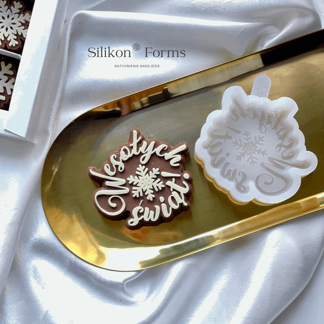 Napis "Wesołych Świat"