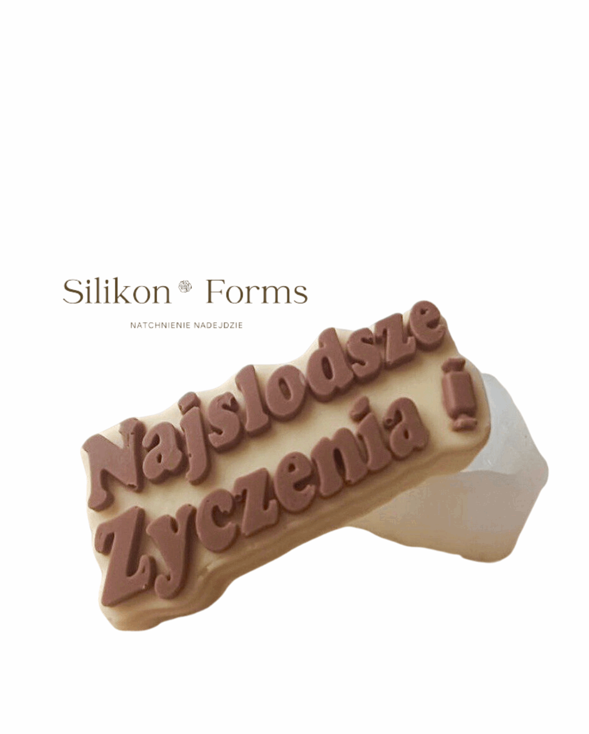 Napis "Najsłodsze Życzenia"