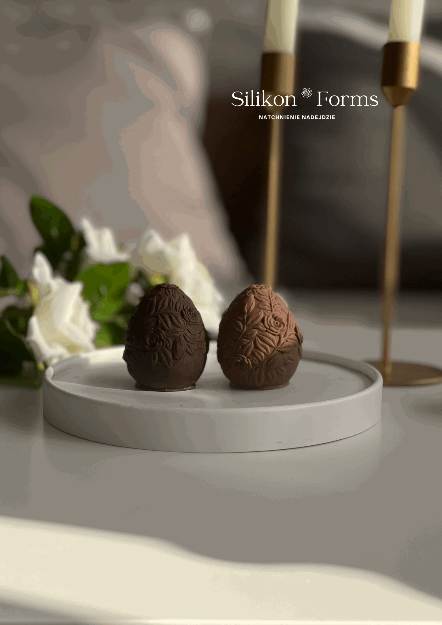 Jajko Wielkanocne (róża) 1szt.