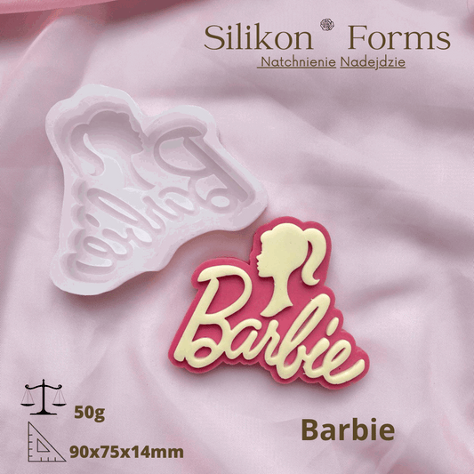 Napis "BARBIE"