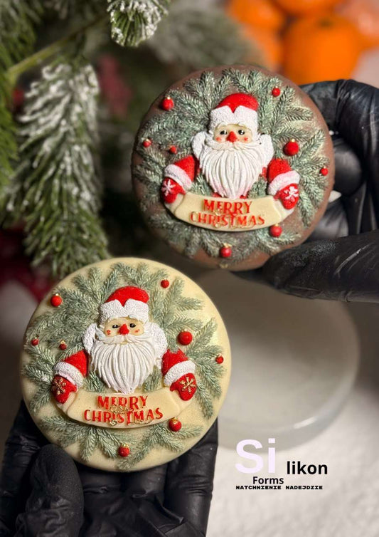Święty Mikołaj "Merry Christmas"
